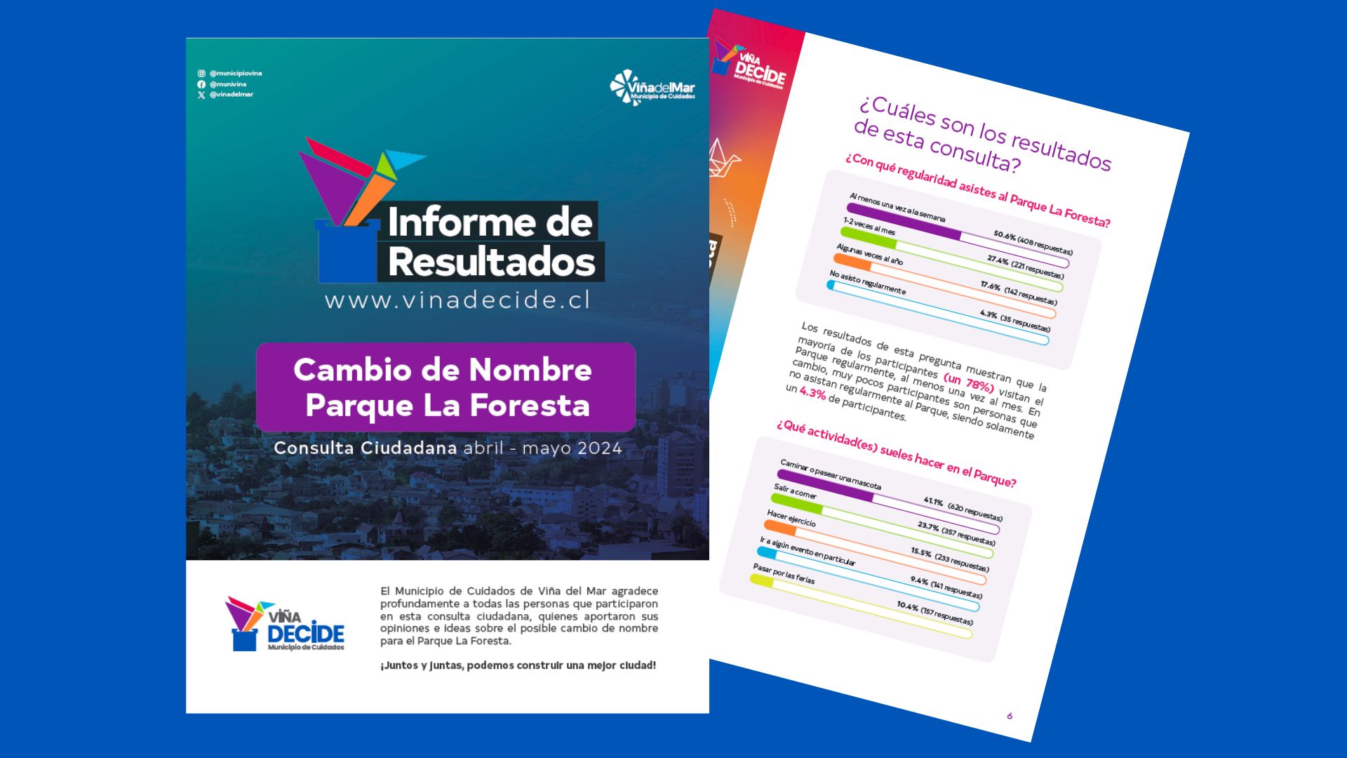 Muestra del informe
